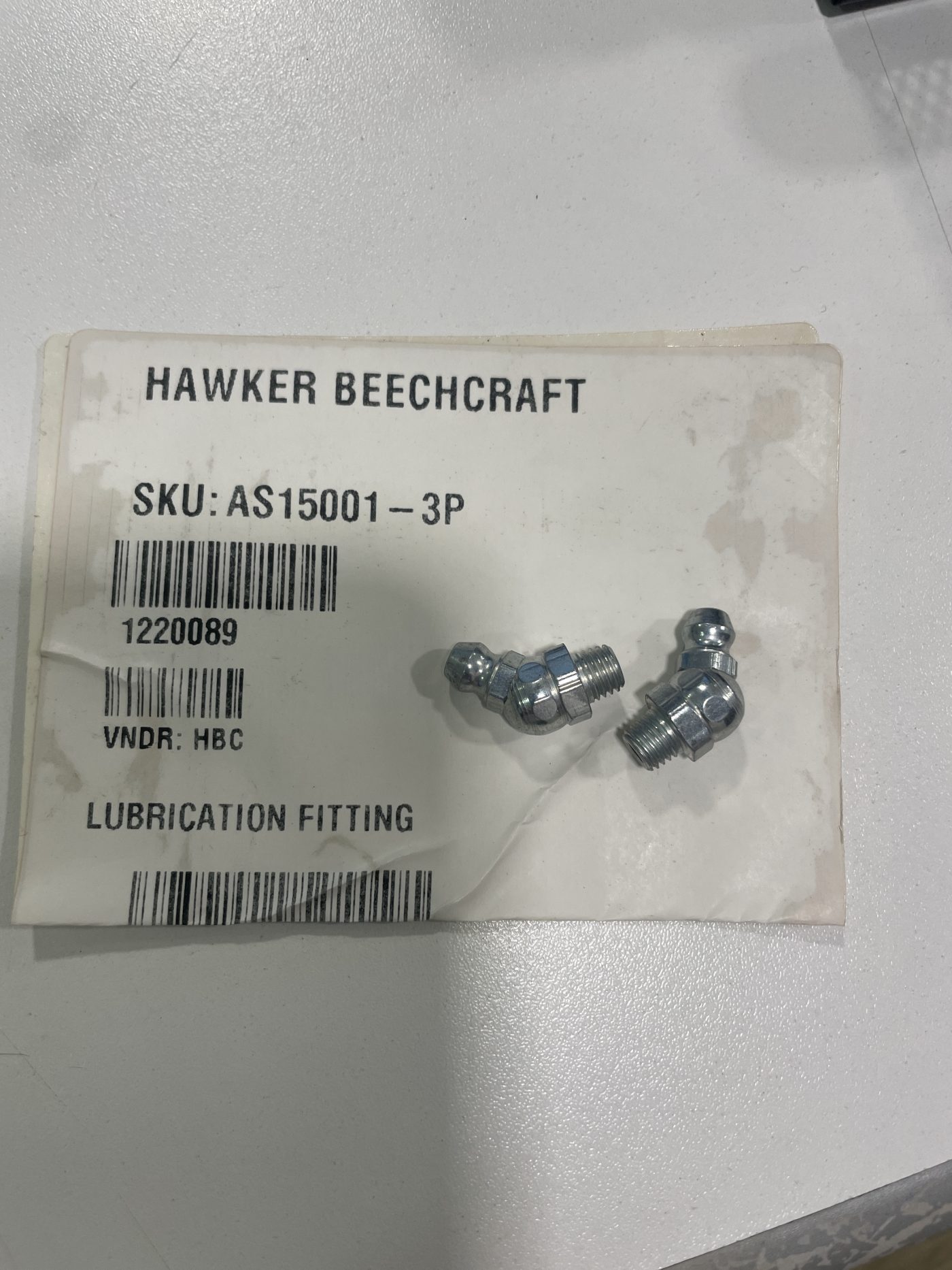 LUBRIFICATION FITTING