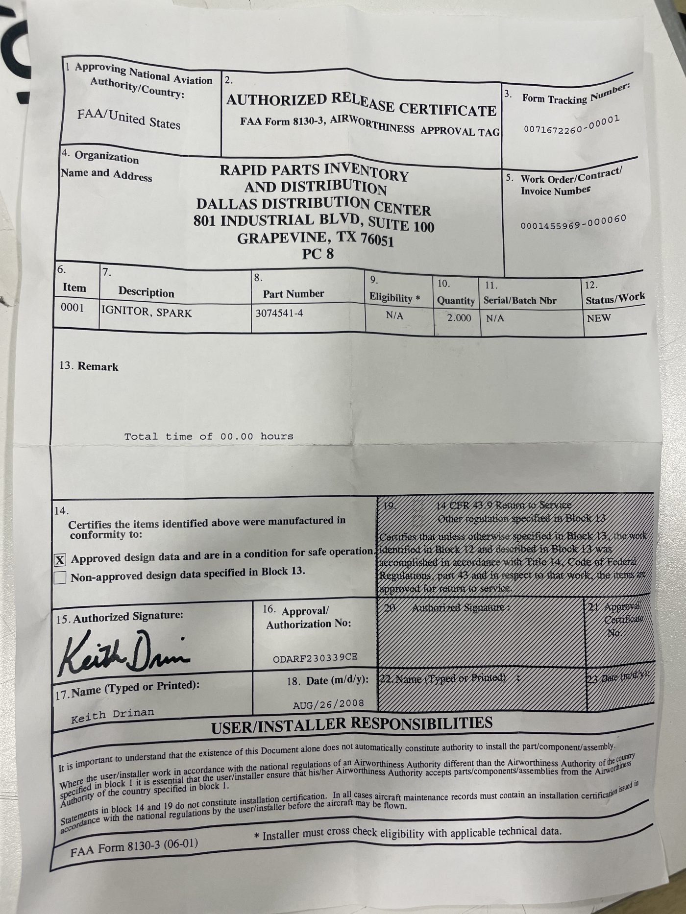 IGNITOR, SPARK